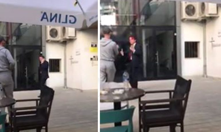 THEU VENDIMIN E KRYEMADHIT/ Ja momenti si u SULMUA deputeti i ri i LSI-s Ralf Gjoni (VIDEO)
