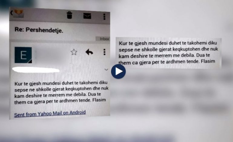 “NGACMIME SEKSUALE DHE…”/ Del SMS-ja e profesorit të Kamzës për vajzën studente: “Takohemi diku për të ardhmen tënde”