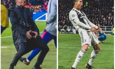 "MANDI ATLETIKO MADRITIN"/ Ronaldo rrezikon dënimin sepse festoi si Simenone? Ja si përgjigjet UEFA