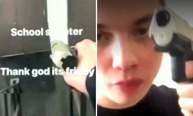PUBLIKOI VIDEO ME ARMË/ Studenti akuzohet për terrorizëm