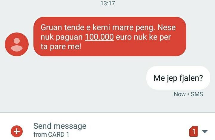 “GRUAN TA KEMI MARRË PENG”/ Përgjigja e këtij burri do t’ju shkrijë së qeshuri