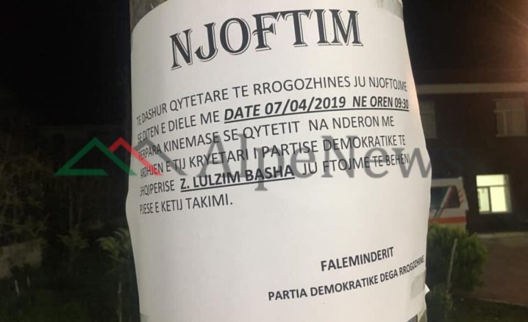 “NA NDERON ME ARDHJEN E TIJ”/ Njoftimi i pazakontë, si e presin Bashën në… Rrogozhinë! (FOTO)