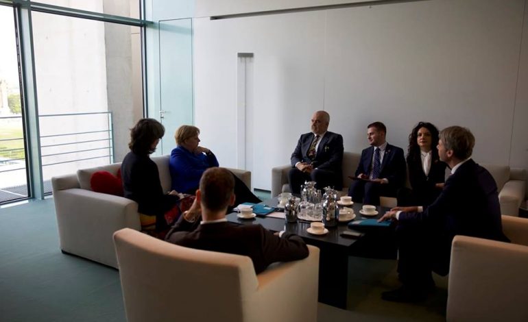 TAKIMI RAMA-MERKEL/ Ministri Cakaj: Gjermania vlerësim të lartë për reformën në drejtësi dhe…