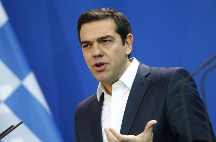 VIZITA HISTORIKE/ Alexis Tsipras mbërrin në MAQEDONINË E VERIUT