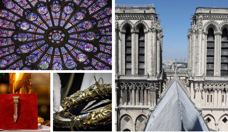 DJEGIA E SIMBOLIT TË PARISIT/ Ja VLERAT brenda “Notre Dame” që mbijetuan mrekullisht (FOTOT)