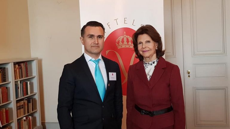 “HISTORI SUKSESI”/ Shqiptari vlerësohet nga Mbretëresha e Suedisë (FOTO)
