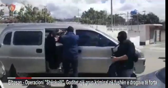 DALIN PAMJET/ Si u prangosën 6 trafikantët e kokainës në Elbasan (VIDEO)
