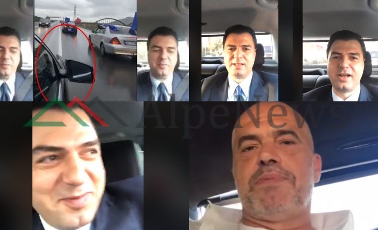 VIDEOT E BASHËS NGA MAKINA/ Një imitim i DOBËT i kryeministrit Rama (FOTO)