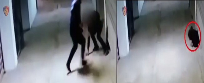 FUTET NË GARAZHIN E PALLATIT PËR TË VJEDHUR/ Policia arreston në flagrancë hajdutin në Tiranë (PAMJET)
