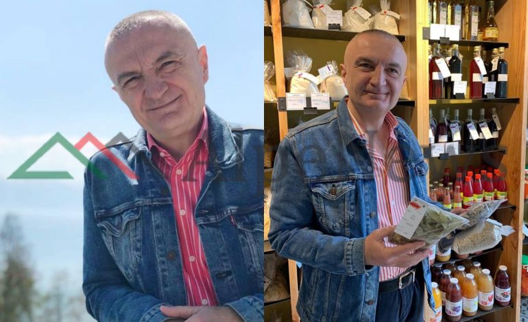 XHAKETË XHINS DHE KËMISHA ME VIJA/ Presidenti Meta “i dashuruar” me kombinimin. E vesh…
