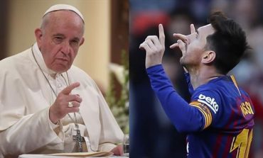 "KËNAQËSI KUR E SHOH TË LUAJË"/ Papa Francescu: Messi nuk është Zoti!