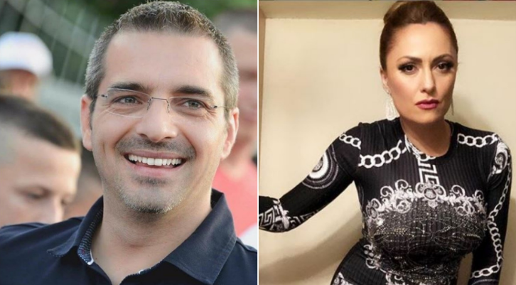 “E LULE LU…”/ Saimir Tahiri ia merr këngës, nuk e lëshon nga dora Eneda Tarifën (VIDEO)