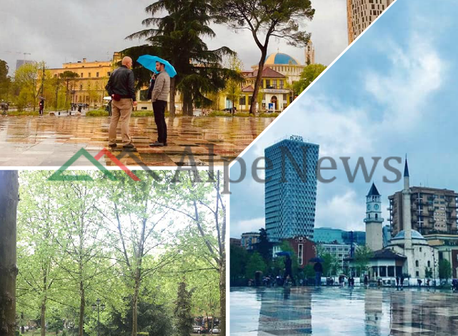 “CA PIKA SHIU RANË NË TIRANË”/ Kur në kryeqytet rikthehen “fuqishëm” çadrat (PAMJET)