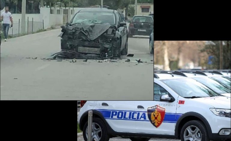 AKSIDENT I “FRIKSHËM” NË ELBASAN/ Vetura përplaset me trajlerin, 1 person … (FOTO)