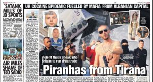 “PIRANJA NGA TIRANA”/ Mediat ANGLEZE shkrim për Baba LLESHIN: E kontrollon tregun e DROGËS që nga… (FOTO)