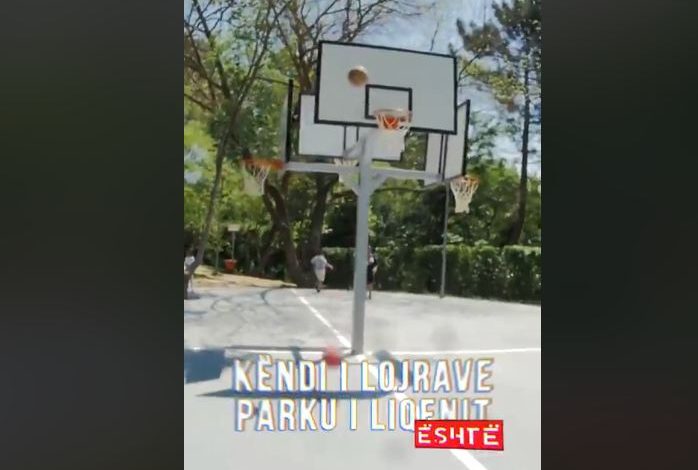 KËNDI I LOJËRAVE TEK PARKU I LIQENIT/ Rama publikon videon dhe uron “Mirëmëngjes”