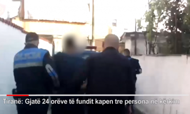 "NË KËRKIM PËR VRASJE"/ Kanosje me armë e falsifikim vulash, arrestohen tre persona (VIDEO)