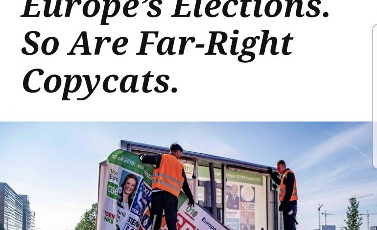 ZGJEDHJET PËR PARLAMENTIN EUROPIAN/ New York Times: Rusia i ka vënë në shënjestër. Po ashtu edhe kopjacët e këqinj të së djathës ekstreme