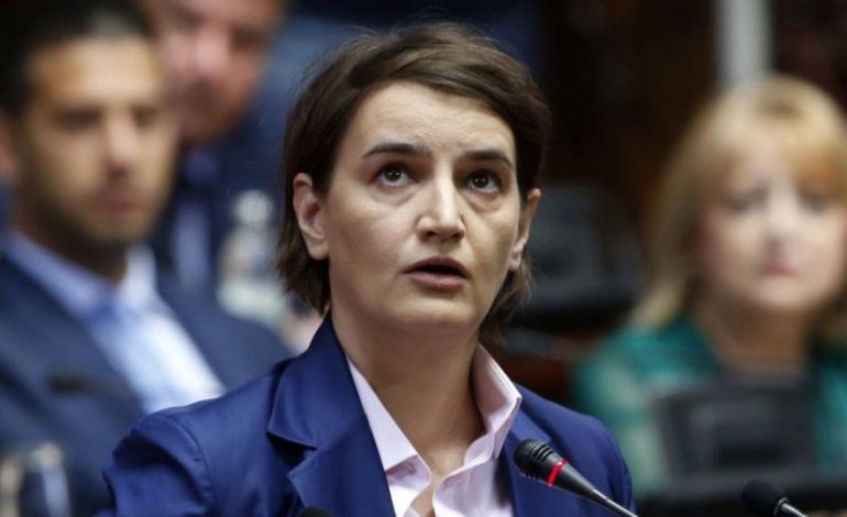 “NJERËZ QË VIJNË NGA MALI”/ Kryeministrja serbe fyen rëndë shqiptarët, reagon Prishtina