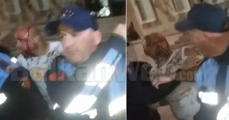 FILLOJNË E RRAHIN/ “Xhepisti” përfiton nga rrëmuja në protestë por e pëson nga policia (VIDEO)