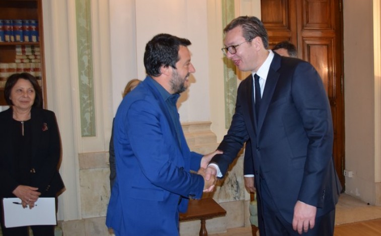 PËRFUNDON TAKIMI SALVINI-VUÇIÇ/ Ja çfarë u diskutua, bashkëpunim maksimal për…