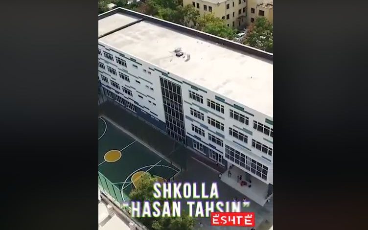 RAMA PUBLIKON VIDEON/ “Me këto pamje të transformimit të shkollës “Hasan Tahsin” në Tiranë…”