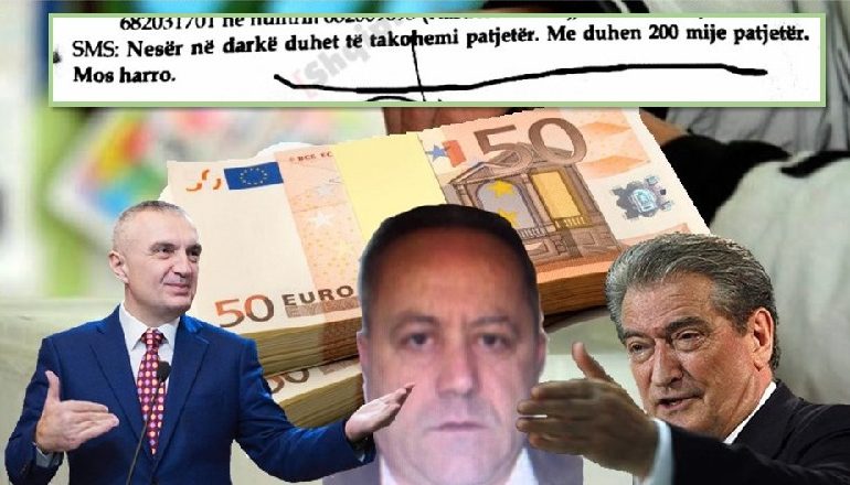 PËRGJIMET/ Dosja ku Meta kërkon 200 mijë euro një ditë para zgjedhjeve: Kastriot Ismailaj do të blinte një televizion. Për llogari të kujt?!