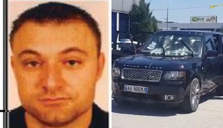 ATENTATI NË DURRËS/ Dalin pamjet e atentatit ndaj kunatit të Lul Berishës, si u zbrazën 2 kallashë mbi Range-Roverin e zi (VIDEO)