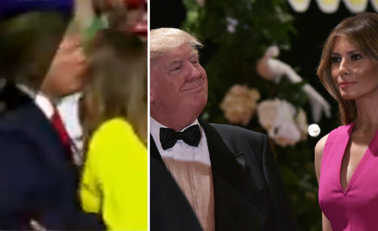 FUSHATA/ Melanie Trump refuzon të puthë në buzë Donald Trump, ja si reagon ai (VIDEO)