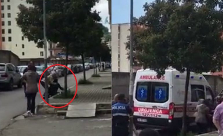 “E KISHIN HEQUR NGA PUNA”/ 30-vjeçari u hodh nga kati i 7-të. Gruaja vajton me britma mbi trupin e tij (VIDEO)