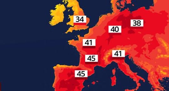 I NXEHTI PËRVËLUES/ Temperatura të larta REKORD në Francë, mbyllen…