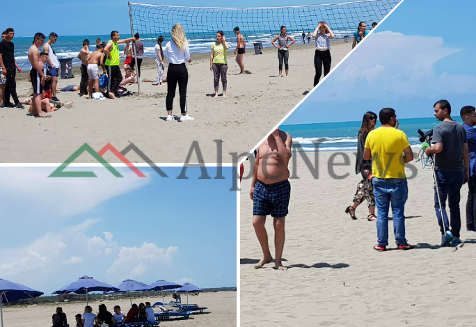 “GUXIMTARËT” BËJNË PLAZH/ Çelet sezoni TURISTIK në Darëzezë të Fierit, vizitorët: Na zhgënjeu… (PAMJET)