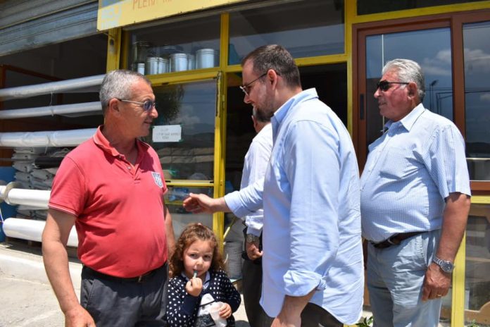 TAKIME ME BANORËT NË BERAT/ Kandidati Demo: Do jemi aleati kryesor i qytetarëve