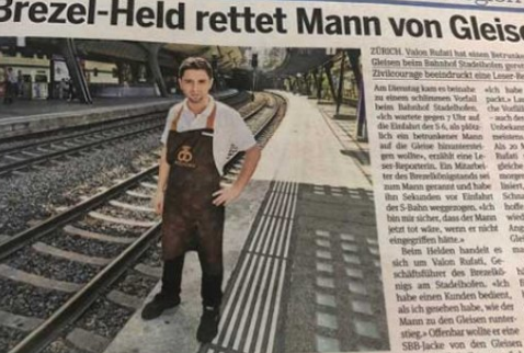 TENTOI TË HIDHEJ NË SHINAT E TRENIT/ Si e shpëtoi shitësi SHQIPTAR “pesimistin”