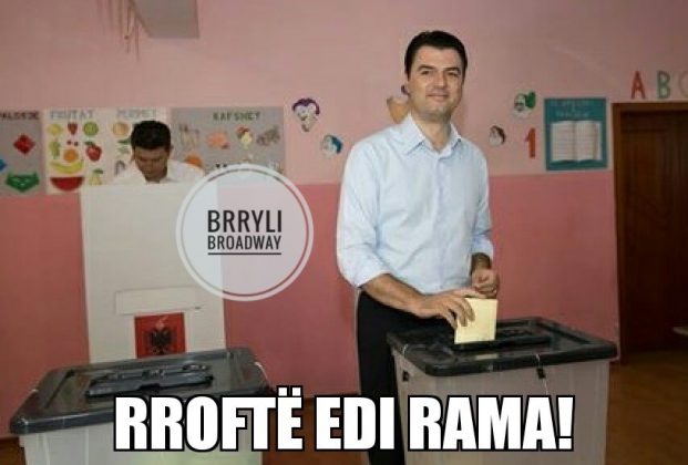 ZGJEDHJET NË SHQIPËRI/ “Rroftë Edi Rama”: Voton edhe Lulzim Basha (FOTO)