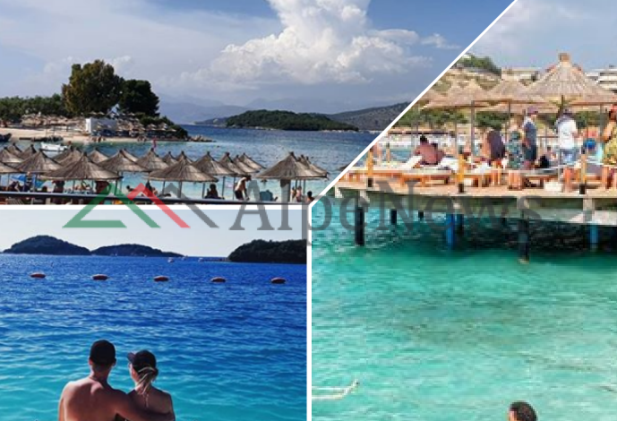 FUNDJAVA NË KSAMIL/ Flusk pushuesish në plazh: Çifte, fëmijë dhe… (PAMJET)