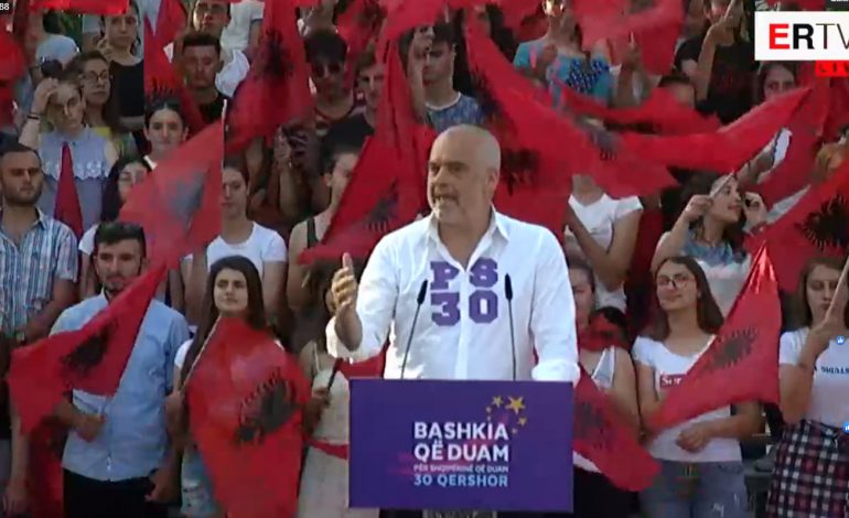 TAKIMI NË KOLONJË/ Rama: Fallxhorja ka marrë në qafë opozitën, sheh…