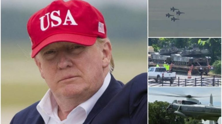 PAVARËSIA/ Trump premton spektakël e paradë ushtarake