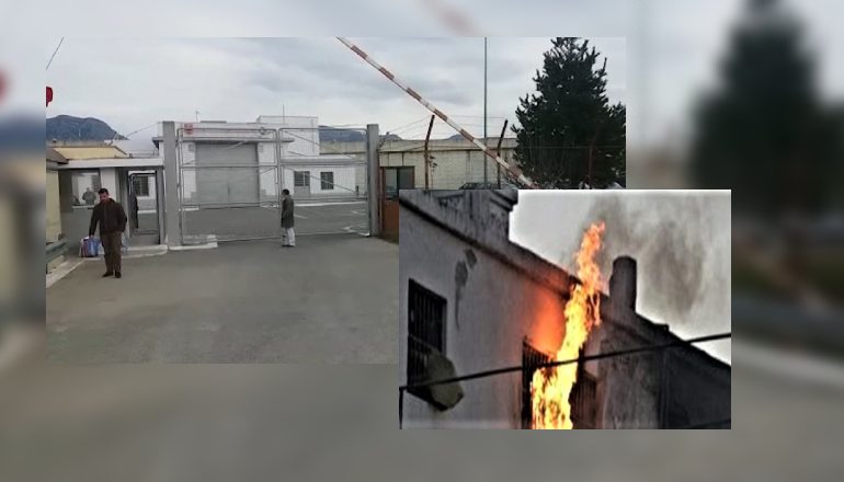 PANIK NË BURGUN E SHËNKOLLIT/ Një person i vë FLAKËN qelisë (EMRI)