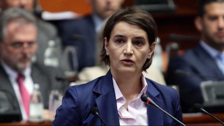 “E TMERRSHME”/ Kryeministrja serbe alarmohet nga pakti Kosovë-Shqipëri