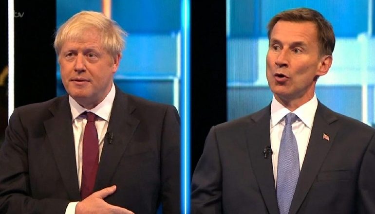 MBRETËRIA E BASHKUAR/ Debat televiziv mes Hunt dhe Johnson për të zëvendësuar Theresa May