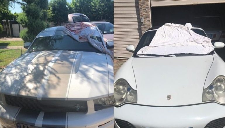 PASURI NGA PARA TË “PISTA”/ Sekuestrohen 4 makina luksoze në Lezhë, 4 të tjera në “sitë” (FOTO)