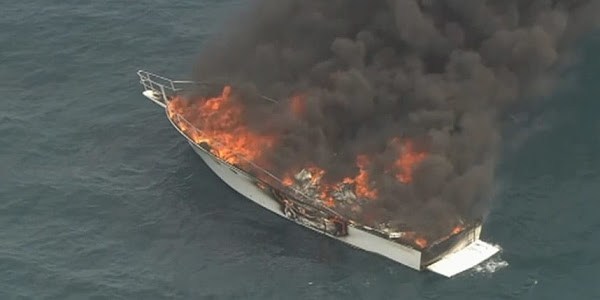 E FUNDIT/ Merr flakë anija turistike në Karaburun, 6 marinarët hidhen në det (VIDEO)