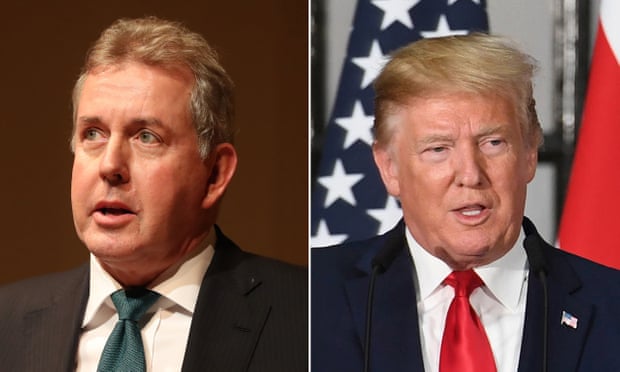 MEMOT/ Trump i paaftë dhe i pasigurtë, luftë e ftohtë mes ambasadorit britanik dhe presidentit amerikan
