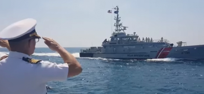 PAS MISIONIT NË NATO/ Anija “Butrinti” kthehet në atdhe (VIDEO)