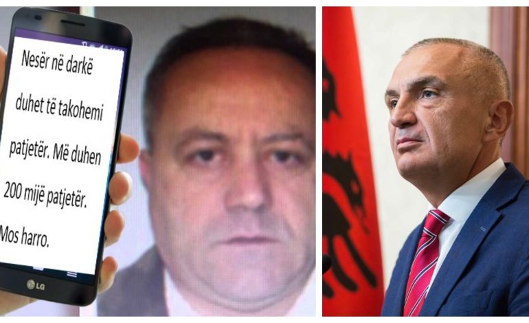 “MË DUHEN 200 MIJË EURO PATJETËR”/ Kur Presidenti Meta kërkon hetim për dosjet, por harron…të vetën!