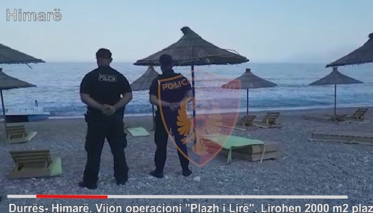 ANTI-INFORMALITETI/ Lirohen 2000 m2 plazh publik në Himarë e Durrës, nën hetim 5 pronarë
