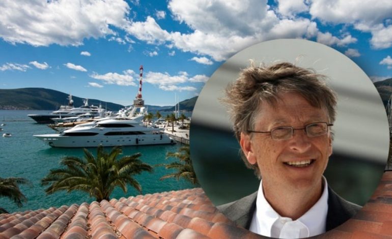 VIDEOLAJM/ Miliardieri Bill Gates zgjedh brigjet e Adriatikut pranë Shqipërisë për disa ditë pushime