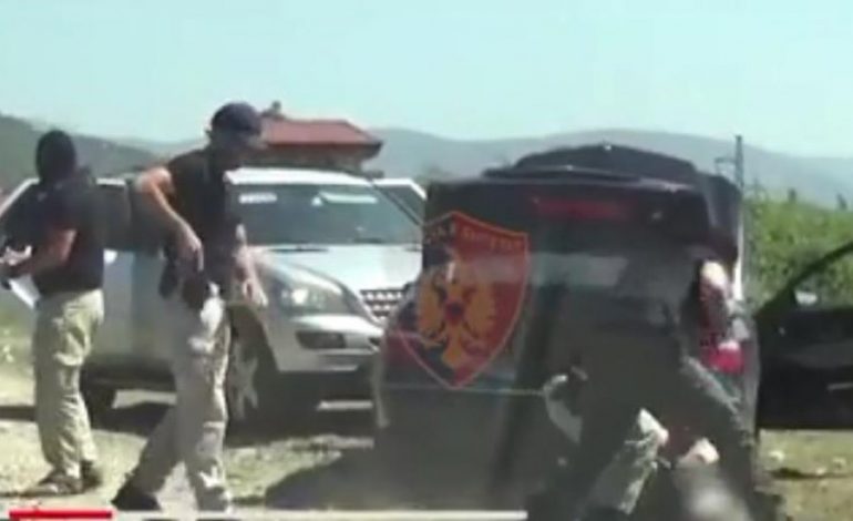 AKSION SI NË FILMA/ Si u arrestua 51 vjeçari kosovar në Elbasan (VIDEO)