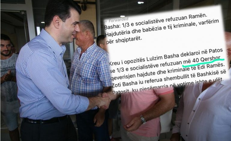 SHIFRAT PIKA E DOBËT/ Basha bën “gafën” e radhës: 1/3 e socialistëve refuzuan Ramën në 40 qershor
